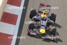 Mark Webber (AUS) Red Bull Racing RB8. 02.11.2012. Formula 1 World Championship, Rd 18, Abu Dhabi Grand Prix, Yas Marina Circuit, Abu Dhabi, Practice Day.
