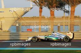 Nico Rosberg (GER) Mercedes AMG F1 W03. 02.11.2012. Formula 1 World Championship, Rd 18, Abu Dhabi Grand Prix, Yas Marina Circuit, Abu Dhabi, Practice Day.