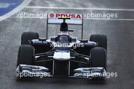 Valtteri Bottas (FIN) Williams FW34 Third Driver. 02.11.2012. Formula 1 World Championship, Rd 18, Abu Dhabi Grand Prix, Yas Marina Circuit, Abu Dhabi, Practice Day.