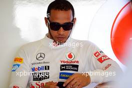Lewis Hamilton (GBR) McLaren. 02.11.2012. Formula 1 World Championship, Rd 18, Abu Dhabi Grand Prix, Yas Marina Circuit, Abu Dhabi, Practice Day.