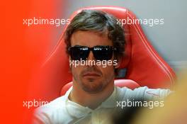 Fernando Alonso (ESP) Ferrari. 02.11.2012. Formula 1 World Championship, Rd 18, Abu Dhabi Grand Prix, Yas Marina Circuit, Abu Dhabi, Practice Day.