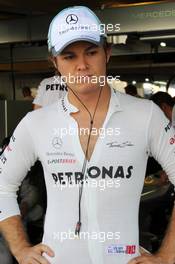Nico Rosberg (GER) Mercedes AMG F1. 02.11.2012. Formula 1 World Championship, Rd 18, Abu Dhabi Grand Prix, Yas Marina Circuit, Abu Dhabi, Practice Day.