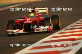 Felipe Massa (BRA) Ferrari F2012. 02.11.2012. Formula 1 World Championship, Rd 18, Abu Dhabi Grand Prix, Yas Marina Circuit, Abu Dhabi, Practice Day.