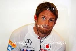 Jenson Button (GBR) McLaren. 02.11.2012. Formula 1 World Championship, Rd 18, Abu Dhabi Grand Prix, Yas Marina Circuit, Abu Dhabi, Practice Day.