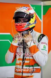 Paul di Resta (GBR) Sahara Force India F1. 04.11.2012. Formula 1 World Championship, Rd 18, Abu Dhabi Grand Prix, Yas Marina Circuit, Abu Dhabi, Race Day.