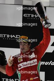 2nd place Fernando Alonso (ESP), Scuderia Ferrari  04.11.2012. Formula 1 World Championship, Rd 18, Abu Dhabi Grand Prix, Abu Dhabi, UAE, Race Day