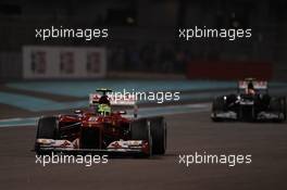 Felipe Massa (BRA), Scuderia Ferrari  04.11.2012. Formula 1 World Championship, Rd 18, Abu Dhabi Grand Prix, Abu Dhabi, UAE, Race Day
