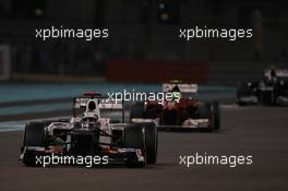 Kamui Kobayashi (JAP), Sauber F1 Team  04.11.2012. Formula 1 World Championship, Rd 18, Abu Dhabi Grand Prix, Abu Dhabi, UAE, Race Day