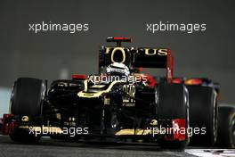 Kimi Raikkonen (FIN), Lotus F1 Team  04.11.2012. Formula 1 World Championship, Rd 18, Abu Dhabi Grand Prix, Abu Dhabi, UAE, Race Day
