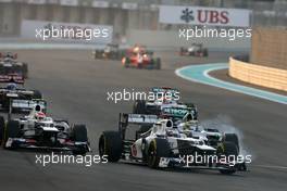 Kamui Kobayashi (JAP), Sauber F1 Team  04.11.2012. Formula 1 World Championship, Rd 18, Abu Dhabi Grand Prix, Abu Dhabi, UAE, Race Day