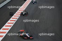 Lewis Hamilton (GBR) McLaren MP4/27. 04.11.2012. Formula 1 World Championship, Rd 18, Abu Dhabi Grand Prix, Yas Marina Circuit, Abu Dhabi, Race Day.