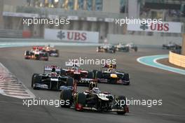 Kimi Raikkonen (FIN), Lotus F1 Team  04.11.2012. Formula 1 World Championship, Rd 18, Abu Dhabi Grand Prix, Abu Dhabi, UAE, Race Day