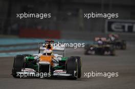 Paul di Resta (GBR), Sahara Force India Formula One Team  04.11.2012. Formula 1 World Championship, Rd 18, Abu Dhabi Grand Prix, Abu Dhabi, UAE, Race Day