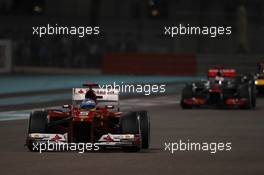 Fernando Alonso (ESP), Scuderia Ferrari  04.11.2012. Formula 1 World Championship, Rd 18, Abu Dhabi Grand Prix, Abu Dhabi, UAE, Race Day