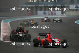 Timo Glock (GER), Marussia F1 Team  04.11.2012. Formula 1 World Championship, Rd 18, Abu Dhabi Grand Prix, Abu Dhabi, UAE, Race Day