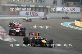 Mark Webber (AUS), Red Bull Racing  04.11.2012. Formula 1 World Championship, Rd 18, Abu Dhabi Grand Prix, Abu Dhabi, UAE, Race Day