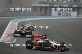 Jenson Button (GBR), McLaren Mercedes  04.11.2012. Formula 1 World Championship, Rd 18, Abu Dhabi Grand Prix, Abu Dhabi, UAE, Race Day