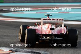 Felipe Massa (BRA) Ferrari F2012. 03.11.2012. Formula 1 World Championship, Rd 18, Abu Dhabi Grand Prix, Yas Marina Circuit, Abu Dhabi, Qualifying Day.