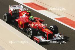 Felipe Massa (BRA) Ferrari F2012. 03.11.2012. Formula 1 World Championship, Rd 18, Abu Dhabi Grand Prix, Yas Marina Circuit, Abu Dhabi, Qualifying Day.
