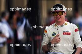 Kimi Raikkonen (FIN) Lotus F1 Team. 03.11.2012. Formula 1 World Championship, Rd 18, Abu Dhabi Grand Prix, Yas Marina Circuit, Abu Dhabi, Qualifying Day.