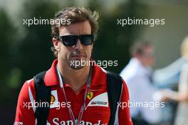 Fernando Alonso (ESP) Ferrari. 03.11.2012. Formula 1 World Championship, Rd 18, Abu Dhabi Grand Prix, Yas Marina Circuit, Abu Dhabi, Qualifying Day.