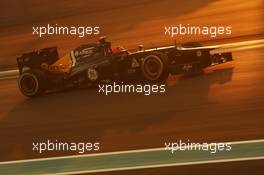 Heikki Kovalainen (FIN) Caterham CT01. 03.11.2012. Formula 1 World Championship, Rd 18, Abu Dhabi Grand Prix, Yas Marina Circuit, Abu Dhabi, Qualifying Day.