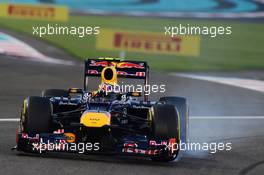 Mark Webber (AUS) Red Bull Racing RB8. 03.11.2012. Formula 1 World Championship, Rd 18, Abu Dhabi Grand Prix, Yas Marina Circuit, Abu Dhabi, Qualifying Day.