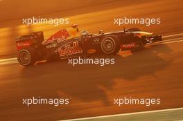 Sebastian Vettel (GER) Red Bull Racing RB8. 03.11.2012. Formula 1 World Championship, Rd 18, Abu Dhabi Grand Prix, Yas Marina Circuit, Abu Dhabi, Qualifying Day.