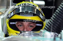 Nico Rosberg (GER) Mercedes AMG F1 W03.