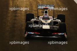 Kamui Kobayashi (JPN) Sauber C31. 03.11.2012. Formula 1 World Championship, Rd 18, Abu Dhabi Grand Prix, Yas Marina Circuit, Abu Dhabi, Qualifying Day.