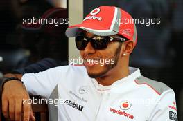 Lewis Hamilton (GBR) McLaren. 04.11.2012. Formula 1 World Championship, Rd 18, Abu Dhabi Grand Prix, Yas Marina Circuit, Abu Dhabi, Race Day.