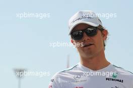 Nico Rosberg (GER) Mercedes AMG F1. 04.11.2012. Formula 1 World Championship, Rd 18, Abu Dhabi Grand Prix, Yas Marina Circuit, Abu Dhabi, Race Day.