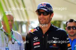 Mark Webber (AUS) Red Bull Racing. 04.11.2012. Formula 1 World Championship, Rd 18, Abu Dhabi Grand Prix, Yas Marina Circuit, Abu Dhabi, Race Day.
