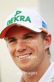 Nico Hulkenberg (GER) Sahara Force India F1. 01.11.2012. Formula 1 World Championship, Rd 18, Abu Dhabi Grand Prix, Yas Marina Circuit, Abu Dhabi, Preparation Day.