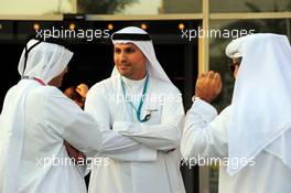 Sheikh Mansour bin Zayed bin Sultan Al Nahyan. 01.11.2012. Formula 1 World Championship, Rd 18, Abu Dhabi Grand Prix, Yas Marina Circuit, Abu Dhabi, Preparation Day.