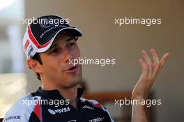 Bruno Senna (BRA) Williams. 01.11.2012. Formula 1 World Championship, Rd 18, Abu Dhabi Grand Prix, Yas Marina Circuit, Abu Dhabi, Preparation Day.