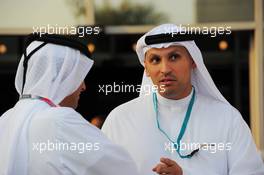 Sheikh Mansour bin Zayed bin Sultan Al Nahyan. 01.11.2012. Formula 1 World Championship, Rd 18, Abu Dhabi Grand Prix, Yas Marina Circuit, Abu Dhabi, Preparation Day.