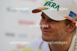 Nico Hulkenberg (GER), Sahara Force India Formula One Team  01.11.2012. Formula 1 World Championship, Rd 18, Abu Dhabi Grand Prix, Abu Dhabi, UAE, Preparation Day