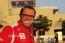 Stefano Domenicali (ITA) Ferrari General Director. 01.11.2012. Formula 1 World Championship, Rd 18, Abu Dhabi Grand Prix, Yas Marina Circuit, Abu Dhabi, Preparation Day.