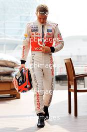 Kevin Magnussen (DEN) McLaren Test Driver. 08.11.2012. Formula 1 Young Drivers Test, Day 3, Yas Marina Circuit, Abu Dhabi, UAE.