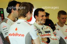 Gary Paffett (GBR) McLaren Test Driver. 06.11.2012. Formula 1 Young Drivers Test, Day 1, Yas Marina Circuit, Abu Dhabi, UAE.