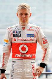 Kevin Magnussen (DEN) McLaren Test Driver. 08.11.2012. Formula 1 Young Drivers Test, Day 3, Yas Marina Circuit, Abu Dhabi, UAE.