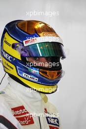 Esteban Gutierrez (MEX) Sauber Third Driver. 07.11.2012. Formula 1 Young Drivers Test, Day 2, Yas Marina Circuit, Abu Dhabi, UAE.