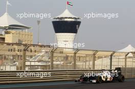 Esteban Gutierrez (MEX) Sauber C31 Third Driver. 07.11.2012. Formula 1 Young Drivers Test, Day 2, Yas Marina Circuit, Abu Dhabi, UAE.