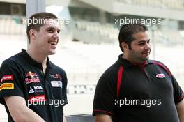 Luiz Razia (BRA) Scuderia Toro Rosso Test Driver. 07.11.2012. Formula 1 Young Drivers Test, Day 2, Yas Marina Circuit, Abu Dhabi, UAE.