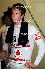 Oliver Turvey (GBR) McLaren Test Driver. 07.11.2012. Formula 1 Young Drivers Test, Day 2, Yas Marina Circuit, Abu Dhabi, UAE.