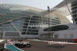 Alexander Rossi (USA) Caterham CT01 Test Driver. 08.11.2012. Formula 1 Young Drivers Test, Day 3, Yas Marina Circuit, Abu Dhabi, UAE.