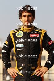 Nicolas Prost (FRA) Lotus F1 Test Driver. 06.11.2012. Formula 1 Young Drivers Test, Day 1, Yas Marina Circuit, Abu Dhabi, UAE.