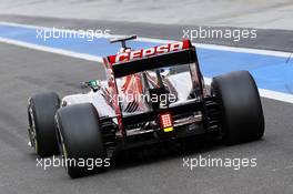 Luiz Razia (BRA) Scuderia Toro Rosso STR7 Test Driver rear wing detail. 08.11.2012. Formula 1 Young Drivers Test, Day 3, Yas Marina Circuit, Abu Dhabi, UAE.