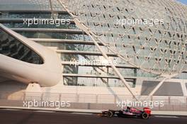 Johnny Cecotto Jr Scuderia Toro Rosso STR7 Test Driver. 07.11.2012. Formula 1 Young Drivers Test, Day 2, Yas Marina Circuit, Abu Dhabi, UAE.